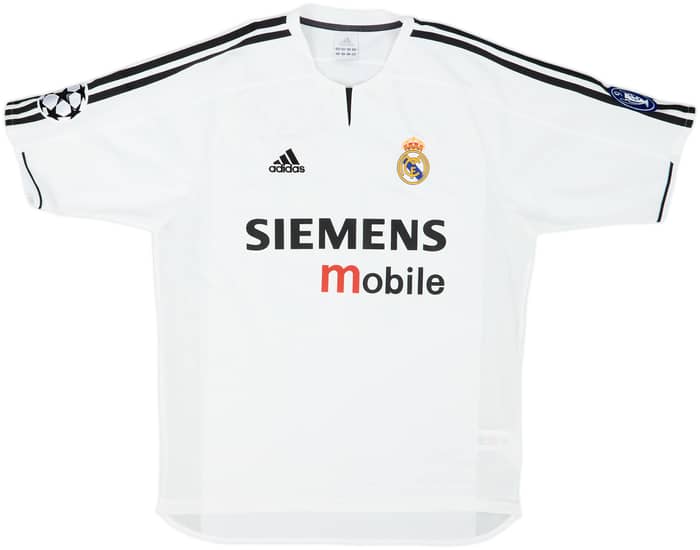 2003-04 Real Madrid Home Shirt Beckham #23 - 9/10 - (M)