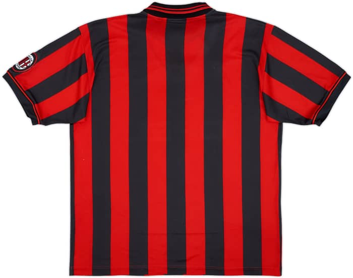 1996-97 AC Milan Home Shirt - 8/10 - (XL)