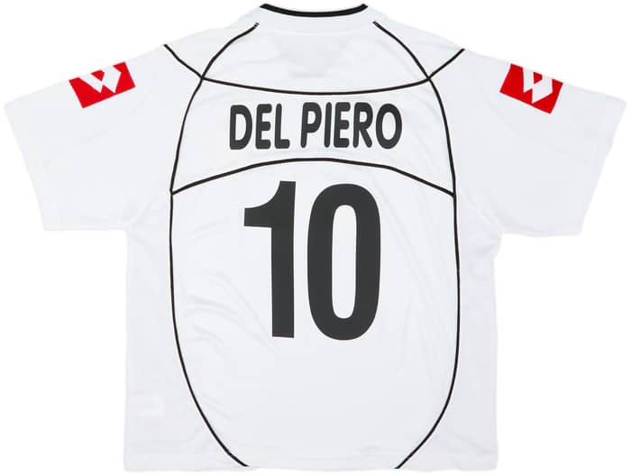 2002-03 Juventus Away Shirt Del Piero #10 - 6/10 - (L)
