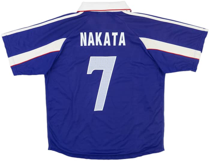 1999-00 Japan Player Issue Home Shirt Nakata #7 - 5/10 - (L)