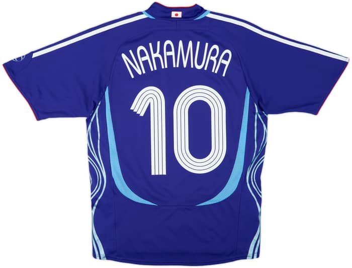 2006-08 Japan Home Shirt Nakamura #10 - 8/10 - (S)