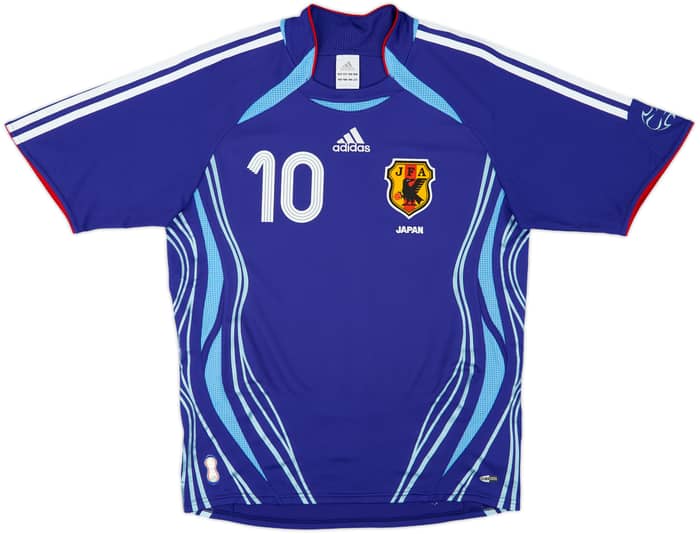 2006-08 Japan Home Shirt Nakamura #10 - 8/10 - (S)