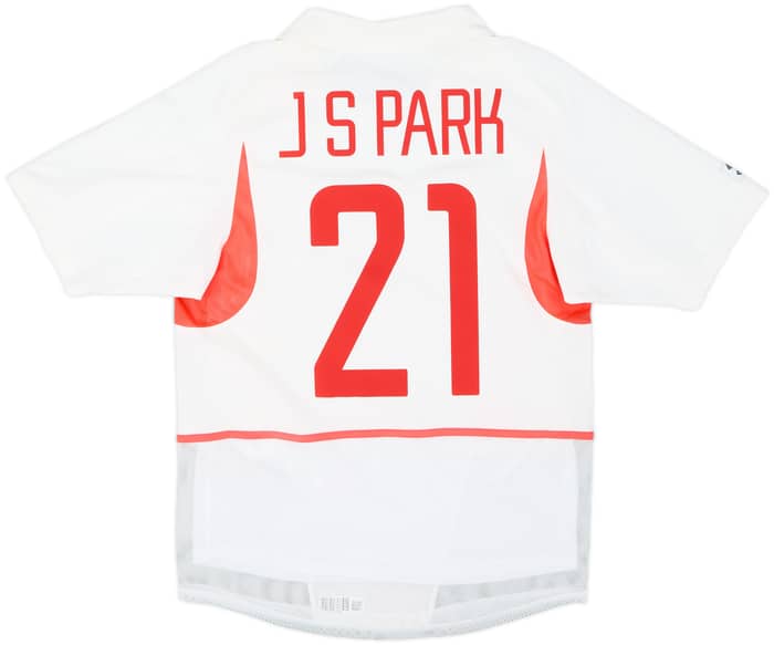 2002-03 South Korea Player Issue Away Shirt J S Park #21 - 9/10 - (S)