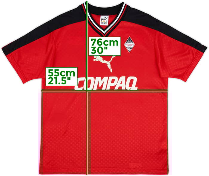 1990-91 Urawa Red Diamonds Puma Training Shirt - 6/10 - (L)