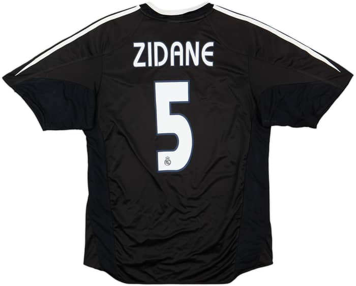 2004-05 Real Madrid Away Shirt Zidane #5 - 9/10 - (L)