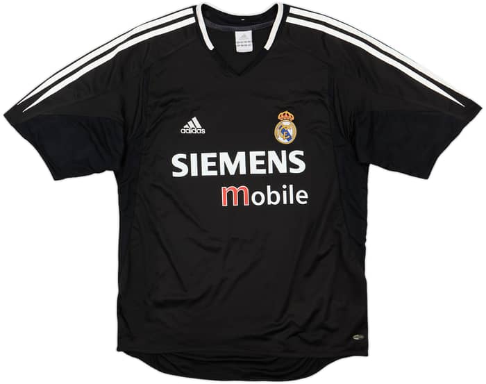 2004-05 Real Madrid Away Shirt Zidane #5 - 9/10 - (L)