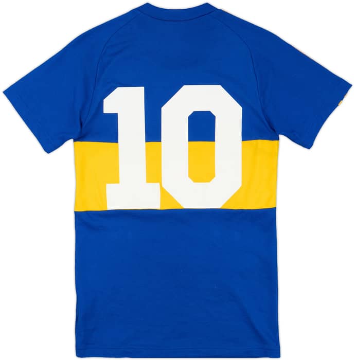 2021 Boca Juniors adidas Originals Retro 1981 Home Shirt #10 (Maradona) - 8/10 - (XS)