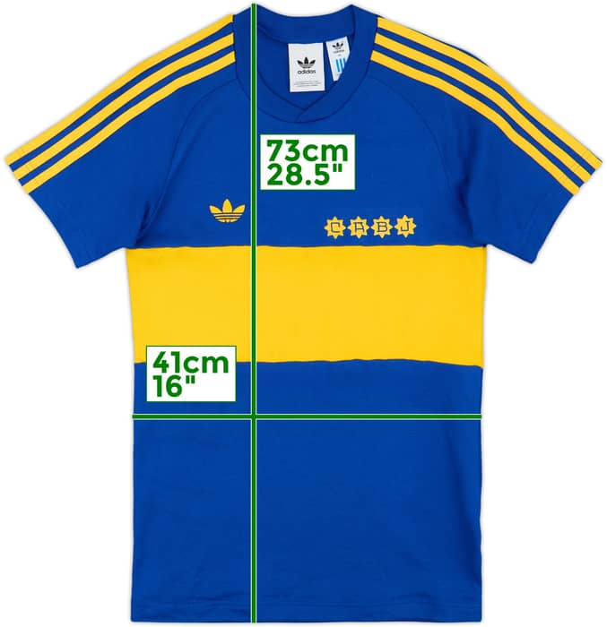 2021 Boca Juniors adidas Originals Retro 1981 Home Shirt #10 (Maradona) - 8/10 - (XS)