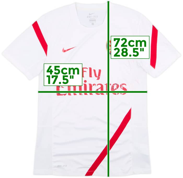 2011-12 Arsenal Nike Training Shirt - 4/10 - (S)