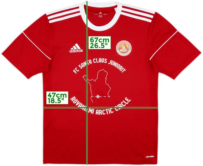 2017-18 FC Santa Claus adidas Youth Training Shirt Santa Claus #25 - 9/10 - (S)