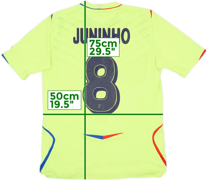 2008-09 Lyon Third Shirt Juninho #8 - 5/10 - (M)