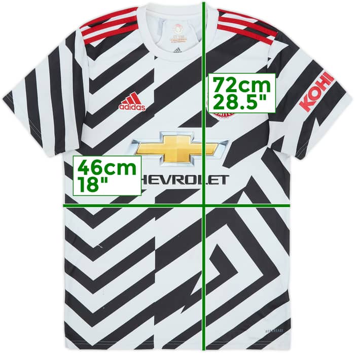 2020-21 Manchester United Third Shirt - 3/10 - (S)