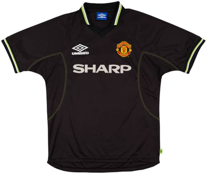 1998-99 Manchester United Third Shirt Scholes #18 - 9/10 - (L)