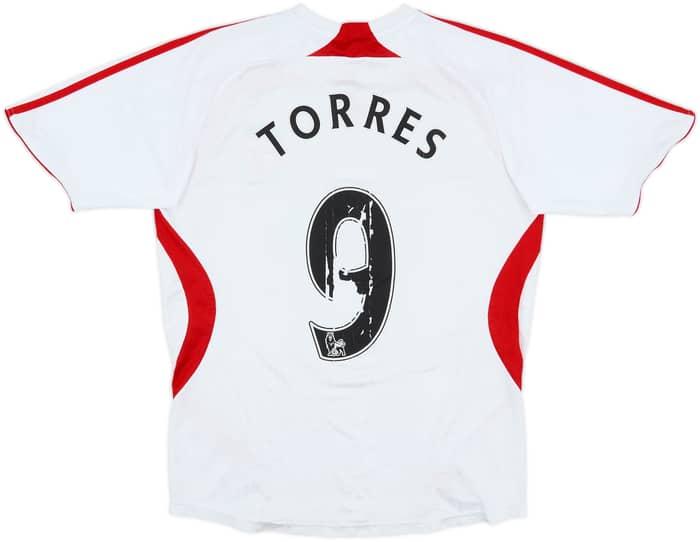 2007-08 Liverpool Away Shirt Torres #9 - 4/10 - (L.Boys)