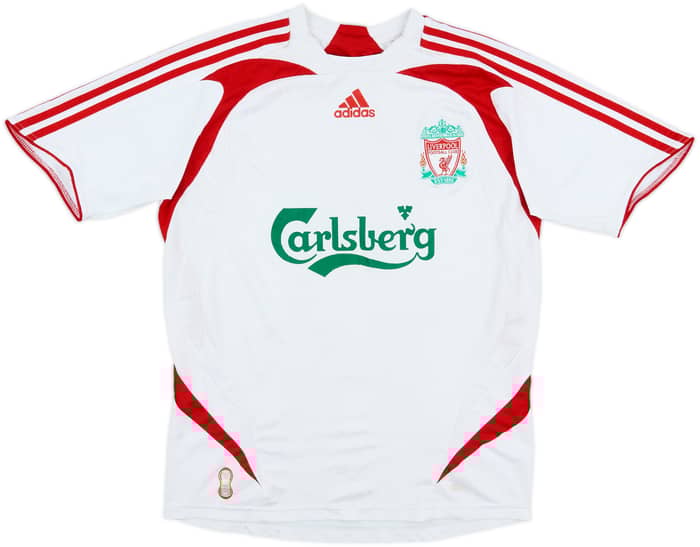 2007-08 Liverpool Away Shirt Torres #9 - 4/10 - (L.Boys)