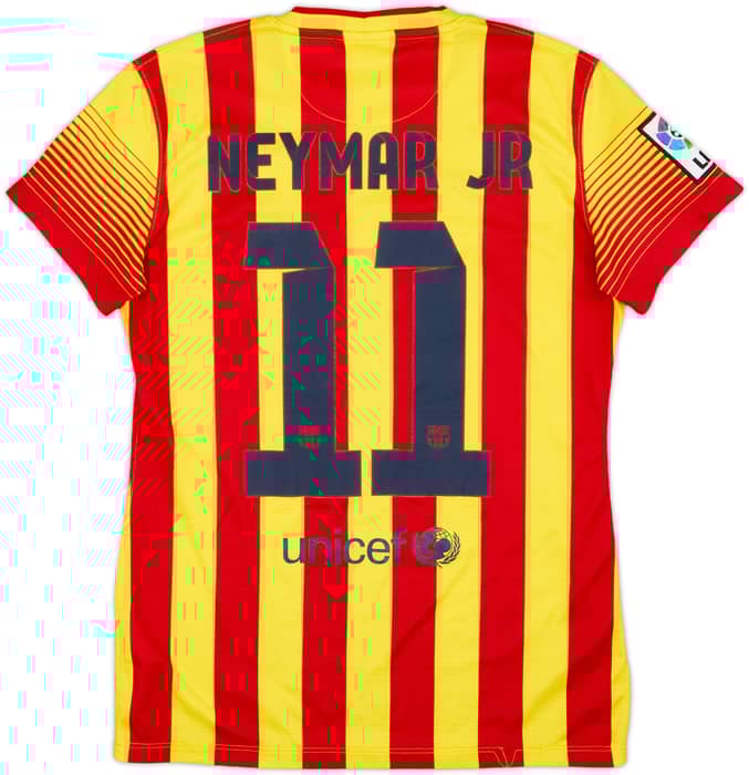 2013-15 Barcelona Away Shirt Neymar Jr #11 - 7/10 - (S)