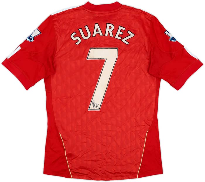 2010-12 Liverpool Home Shirt Suarez #7 - 5/10 - (S)