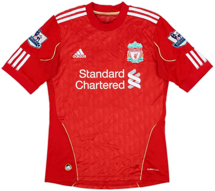 2010-12 Liverpool Home Shirt Suarez #7 - 5/10 - (S)