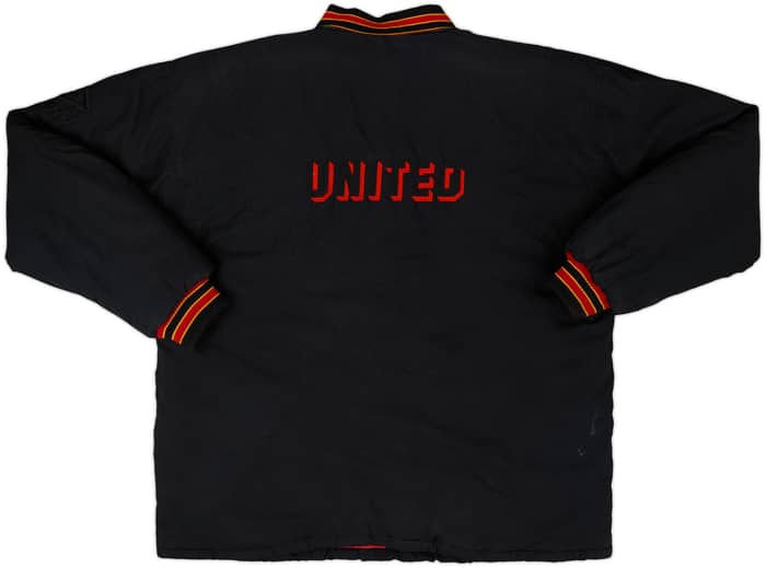 1990-92 Manchester United Umbro Padded Bench Coat - 8/10 - (L)