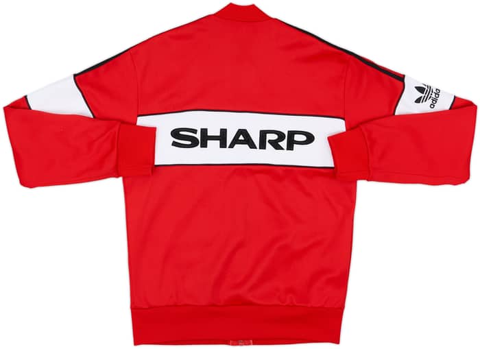 1984-86 Manchester United adidas Track Jacket - 8/10 - (M.Boys)