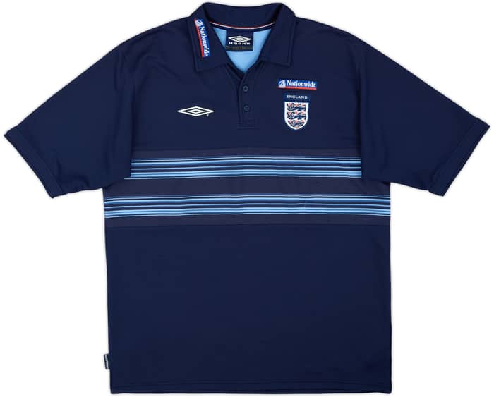2002-04 England Umbro Polo Shirt - 6/10 - (L)