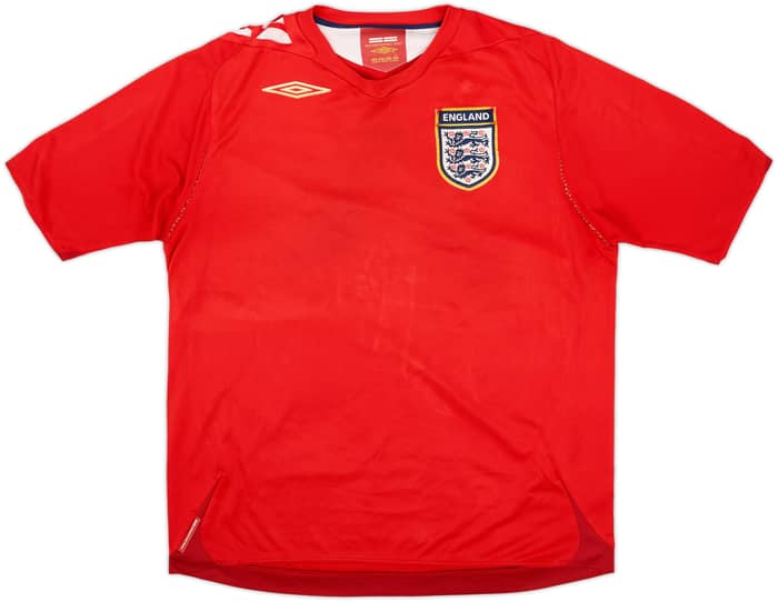 2006-08 England Away Shirt - 5/10 - (L)