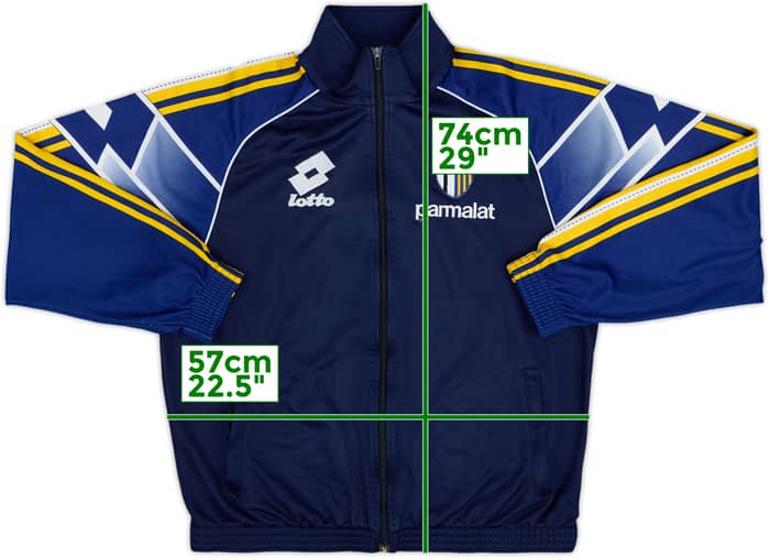 1998-99 Parma Lotto Track Jacket - 9/10 - (L)