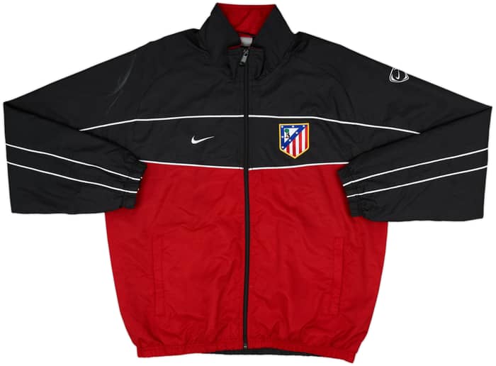 2001-02 Atletico Madrid Nike Track Jacket - 7/10 - (L)