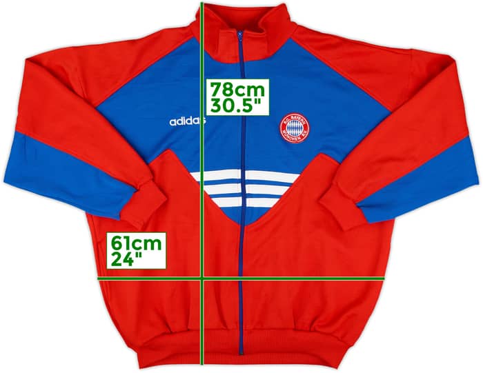 1993-95 Bayern Munich adidas Track Jacket - 8/10 - (L)