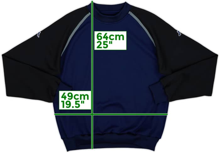 2002-03 Tottenham Kappa Sweat Top - 9/10 - (S)