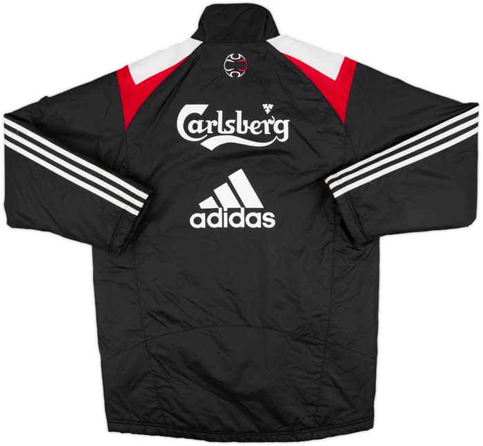 2007-08 Liverpool adidas Padded Bench Coat - 7/10 - (L.Boys)