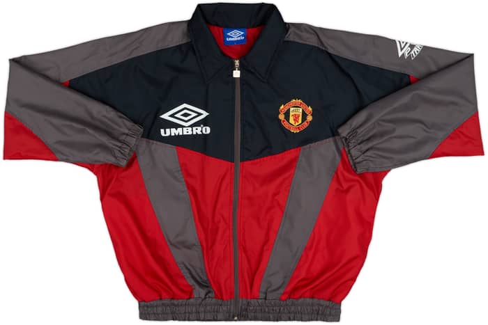 1994-95 Manchester United Umbro Track Jacket - 9/10 - (L)