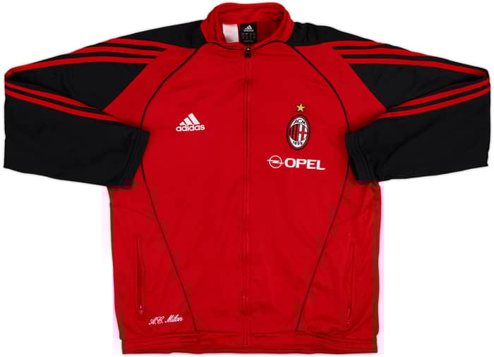 2005-06 AC Milan adidas Track Jacket - 7/10 - (XL.Boys)