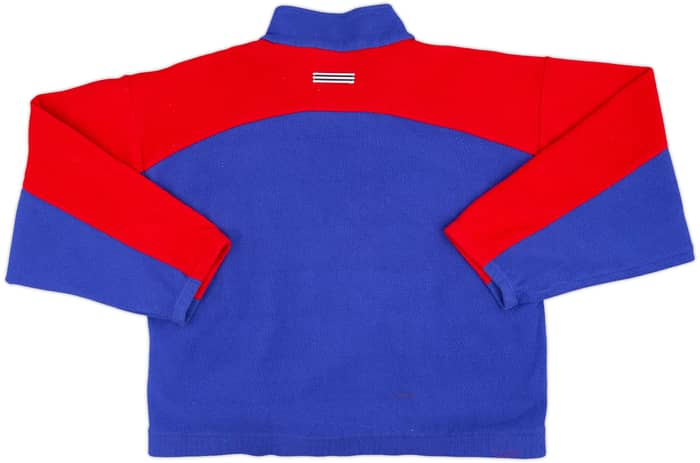 1995-96 Bayern Munich adidas 1/4 Zip Fleece Top - 10/10 - (XL)