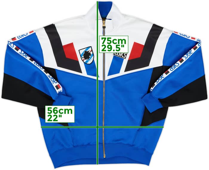 1993-94 Sampdoria Asics Track Jacket - 7/10 - (XL)