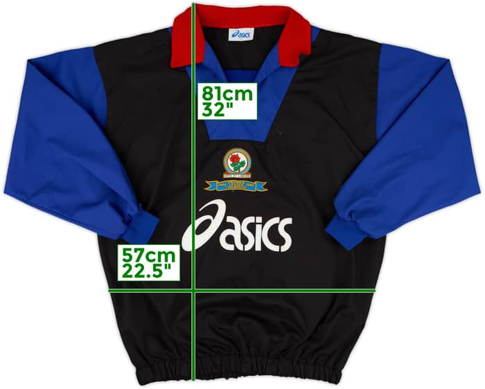 1995-96 Blackburn Asics Drill Top - 8/10 - (XL)