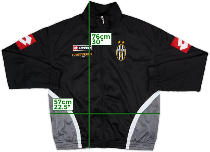 2001-02 Juventus Lotto Track Jacket - 9/10 - (XL)