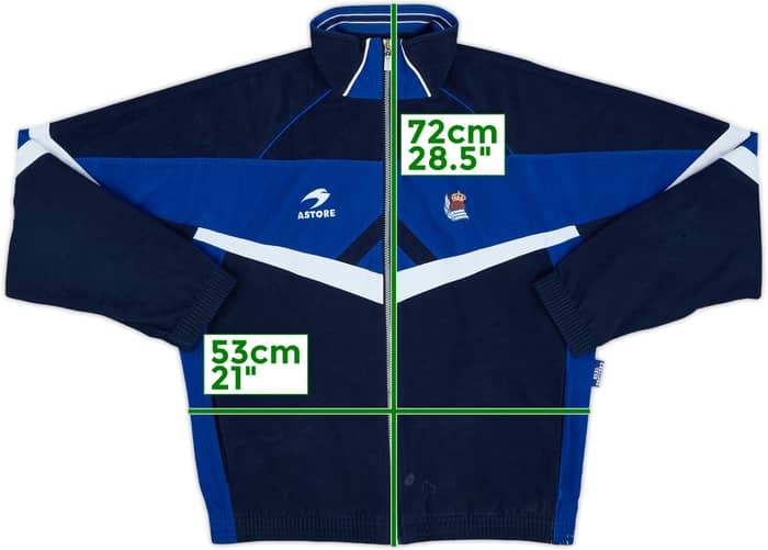 1996-98 Real Sociedad Astore Track Jacket - 7/10 - (M)