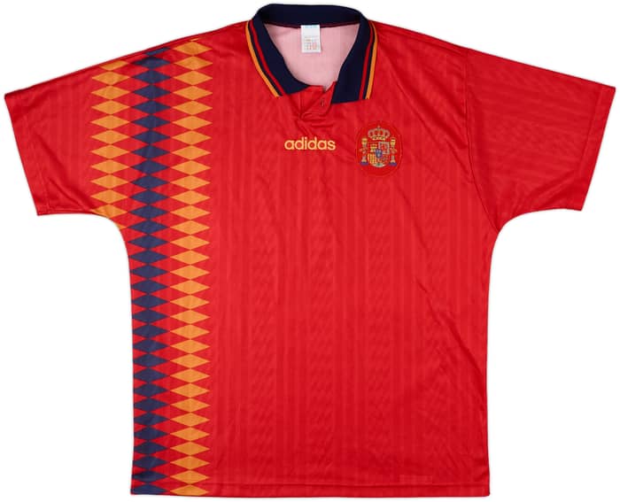 1994-96 Spain Home Shirt - 8/10 - (L)