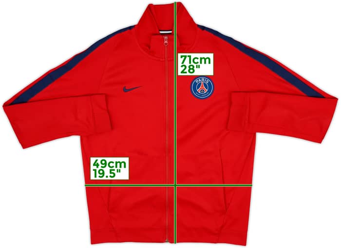 2017-18 Paris Saint-Germain Nike Track Jacket - 6/10 - (M)