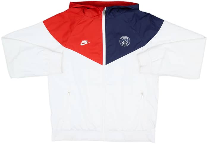 Chaqueta de chándal con capucha Nike del Paris Saint-Germain 2019-20 - 6/10 - (Juvenil XL)