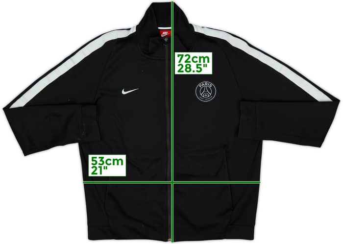 2017-18 Paris Saint-Germain Nike Track Jacket - 7/10 - (L)