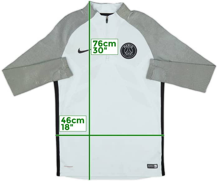 2017-18 Paris Saint-Germain Nike Aeroswift 1/4 Zip Training Top - 4/10 - (M)