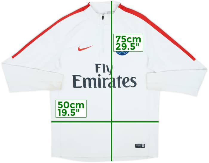 2014-15 Paris Saint-Germain Nike Track Jacket - 6/10 - (M)