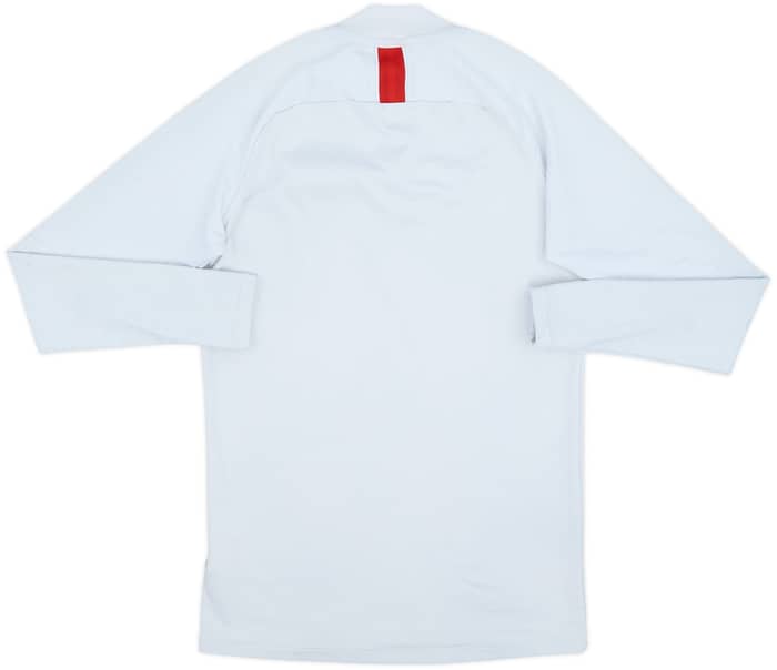 2019-20 Paris Saint-Germain Nike 1/4 Zip Drill Top - 8/10 - (S)