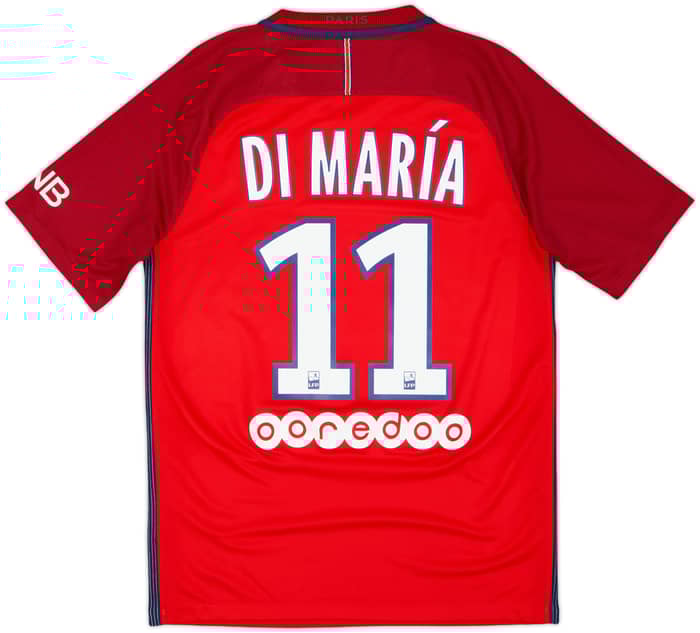 2016-17 Paris Saint-Germain Away Shirt Di Maria #11 - 8/10 - (S)