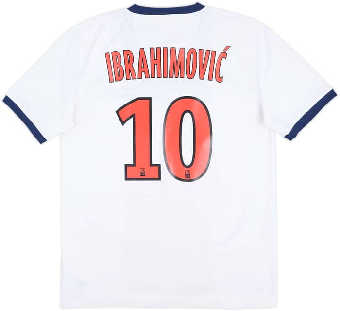 2013-14 Paris Saint-Germain Away Shirt Ibrahimovic #10 - 6/10 - (M)