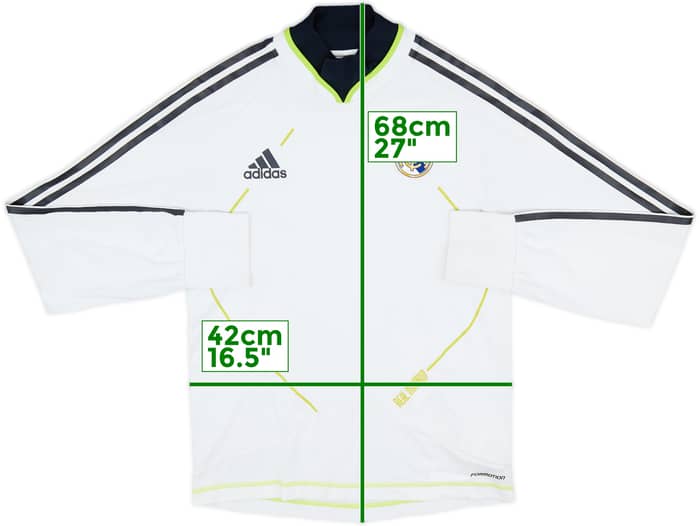 2010-11 Real Madrid adidas Formotion Drill Top - 7/10 - (L.Boys)