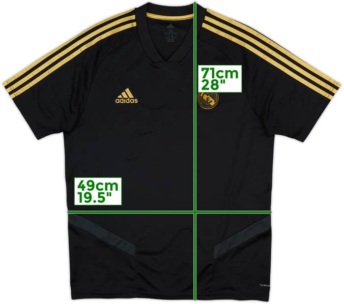 2019-20 Real Madrid adidas Training Shirt - 8/10 - (M)
