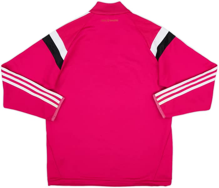 2014-15 Real Madrid adidas 1/4 Zip Drill Top - 8/10 - (S)